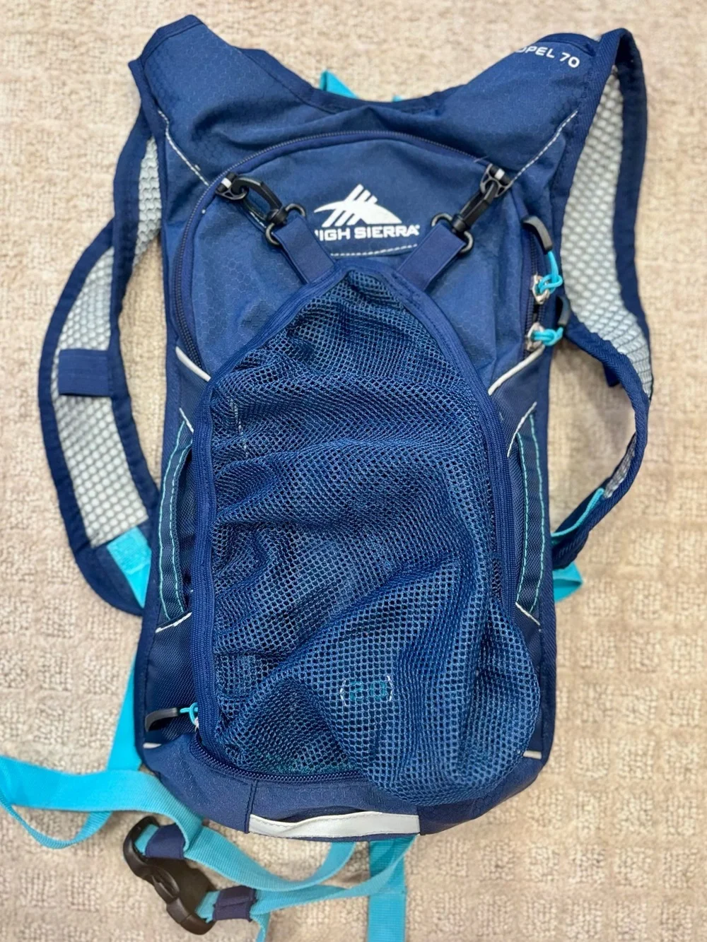 High Sierra Propel 70 Hydration Hiking Backpack Blue